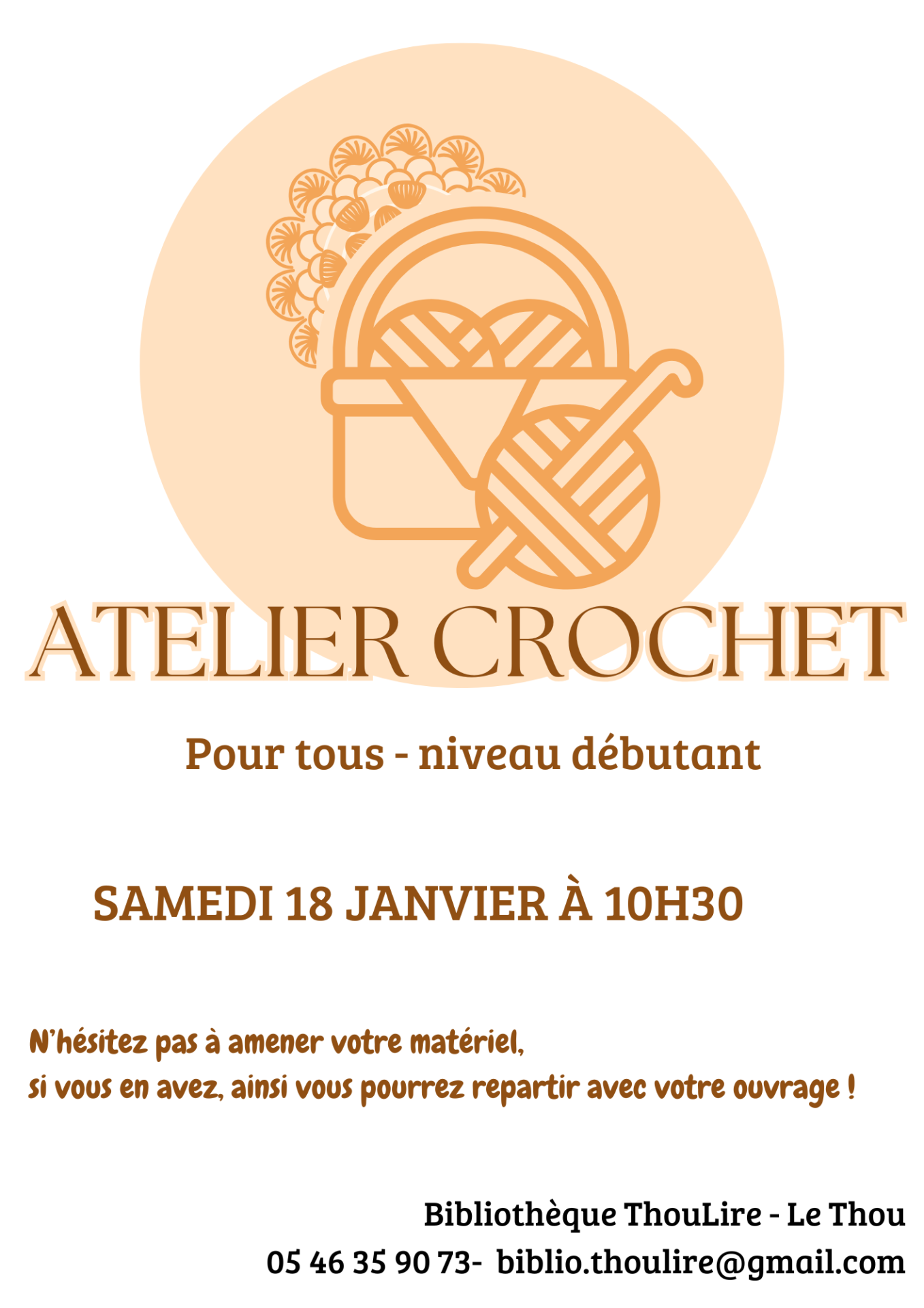 Affiche crochet0125