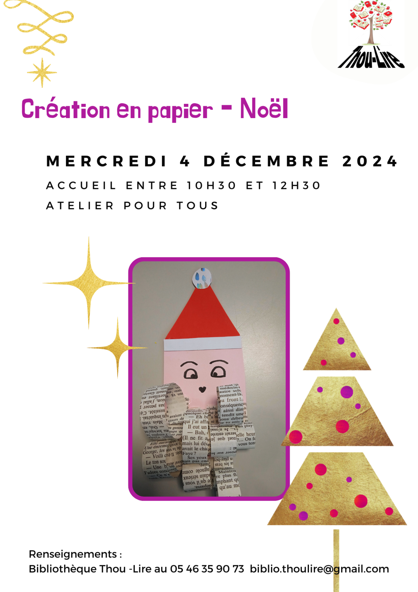 Creation papier noel 2024 4 decembre